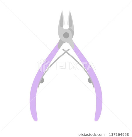 nail nipper isolated 137164968