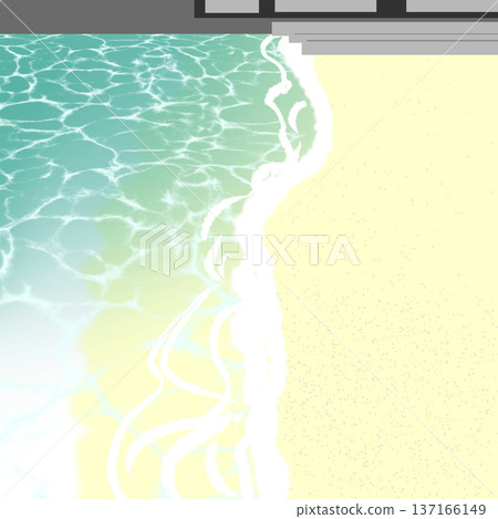 Simple beach (daytime version) Simple beach (daytime version) 137166149