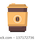 Coffee cup 137172736