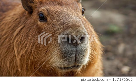 Capybara's face up 137175565