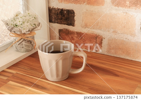 Coffee in a mug Coffee in a mug 137175874