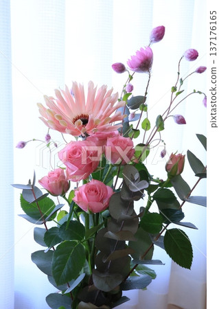 A flower in a vase A flower in a vase 137176165