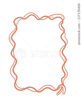 Whimsical Coquette Bow Scrapbooking Frame Whimsical Coquette Bow Scrapbooking Frame 137176409