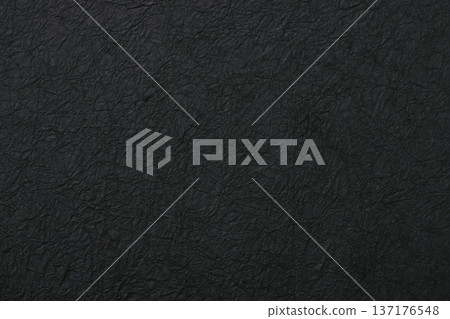 Textured black Japanese paper Japanese style background texture material Textured black Japanese paper Japanese style background texture material 137176548