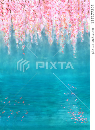Sakura on the water Sakura on the water 137177205
