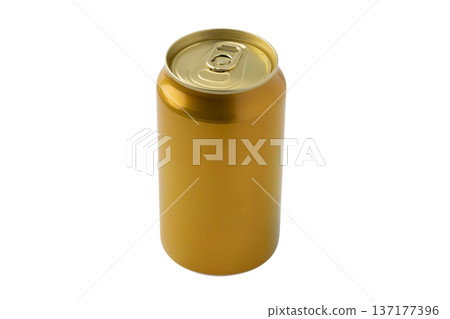 透明背景上的金色罐子（png） 137177396