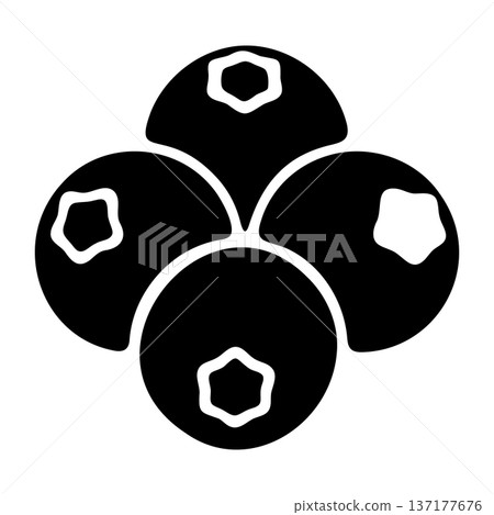 Cluster of Fresh Blueberries Superfood Black Silhouette Icon - Healthy Antioxidant Fruit Vector Cluster of Fresh Blueberries Superfood Black Silhouette Icon - Healthy Antioxidant Fruit Vector 137177676