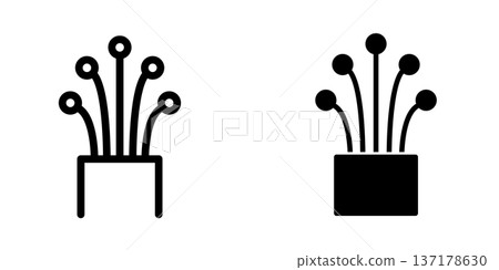 Cable icon design template Cable icon design template 137178630