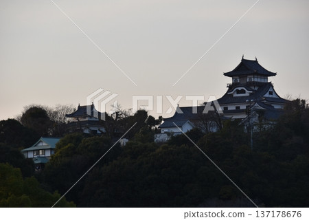 犬山城和木曾川 犬山城和木曾川 137178676