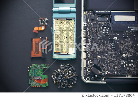 電腦和手機等數位設備中使用的稀有金屬和稀土 137178804