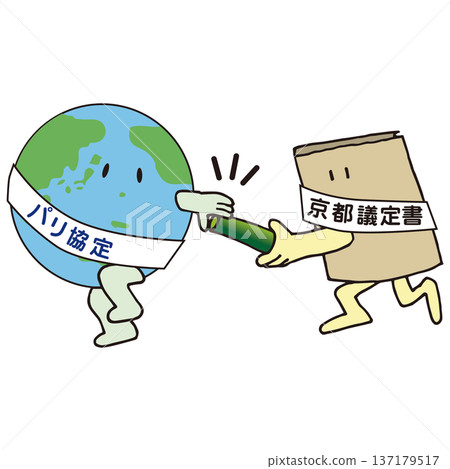 將接力棒從《京都議定書》傳給《巴黎協定》 將接力棒從《京都議定書》傳給《巴黎協定》 137179517