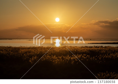 野付灣日落 137180038