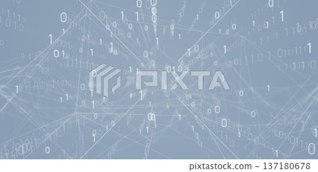 Futuristic CG illustration of cyberspace and digital network concept Futuristic CG illustration of cyberspace and digital network concept 137180678