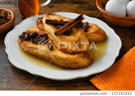 Caballero pobre, a dessert from the Yucatan Peninsula of Mexico Caballero pobre, a dessert from the Yucatan Peninsula of Mexico 137181832