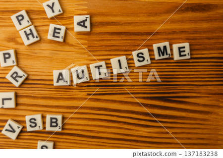 Celebrate National Scrabble Day with a creative word game on wood 137183238