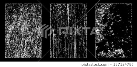 Black and white grunge. Distress overlay texture. Abstract surface dust and rough dirty wall background concept. Distress illustration simply place over object to create grunge effect. Vector EPS10. 137184795