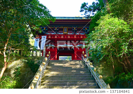 Kunozan Toshogu Shrine Tower Gate, Shizuoka City 137184841