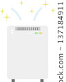 Air purifier illustration material 137184911