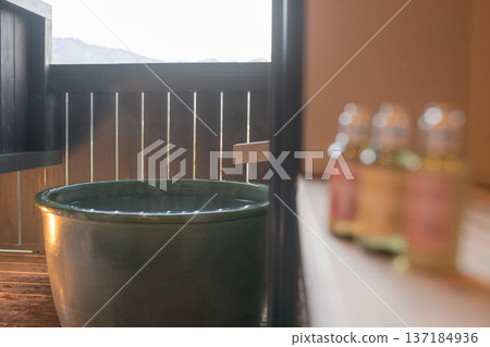 附露天浴池的客房 - 旅館、溫泉和各種設施的圖片 附露天浴池的客房 - 旅館、溫泉和各種設施的圖片 137184936