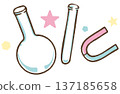 科學實驗中使用的物品示意圖 137185658