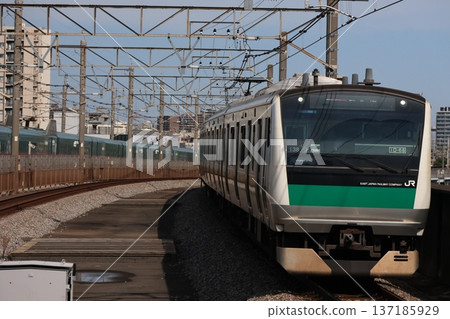 JR埼京線上行列車 JR埼京線上行列車 137185929