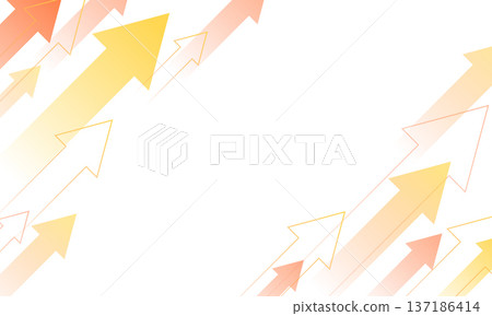 Rising Arrow Background Rising Arrow Background 137186414