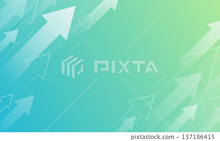Rising Arrow Background 137186415