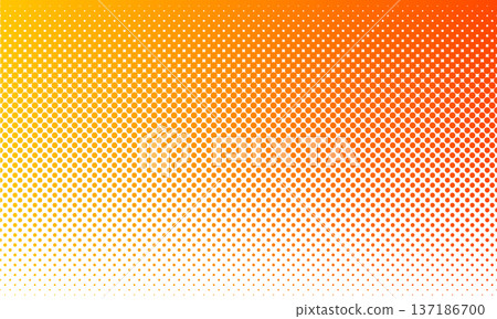 Halftone dotted background 137186700