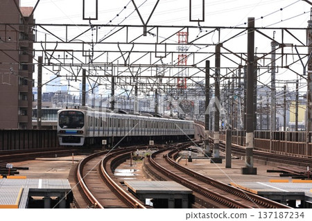 JR埼京線上行列車 137187234
