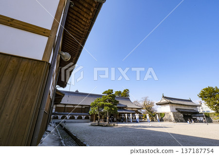 Saga Castle Shachi-no-mon Gate and the restored Saga Castle Honmaru History Museum Saga Castle Shachi-no-mon Gate and the restored Saga Castle Honmaru History Museum 137187754