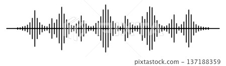 音訊波形/聲音波形 音訊波形/聲音波形 137188359