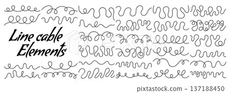 Simple one line element. Simple one line element. 137188450