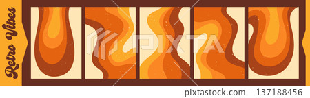 Pack with simple color posters. Pack with simple color posters. 137188456