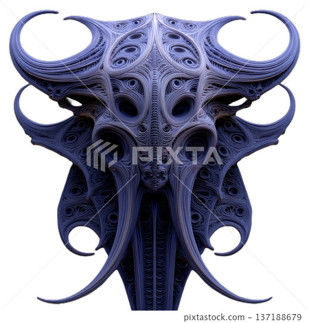 Royal watercolor navy blue crown with gold ornaments isolated clipart 137188679