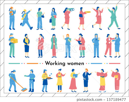 a working woman                          137189477