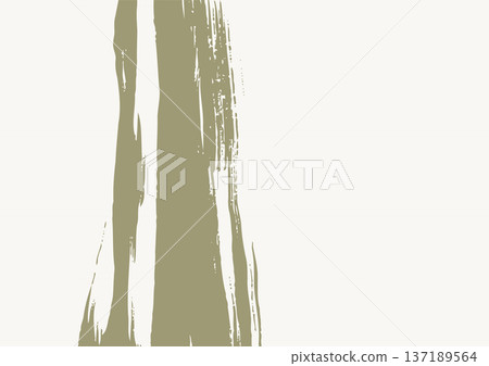 Minimal beige ink brush vector background Minimal beige ink brush vector background 137189564