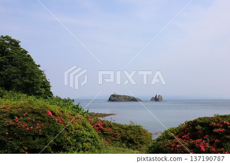 青森陸奧弁天島燈塔 137190787