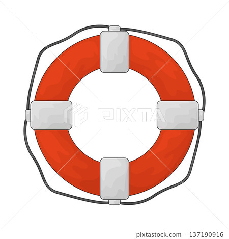 Illustration of Lifebuoy Illustration of Lifebuoy 137190916