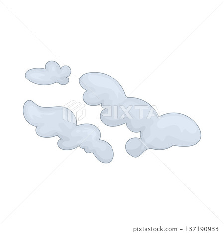 Illustration of cloud 137190933
