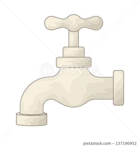 Illustration of Water tap 137190952