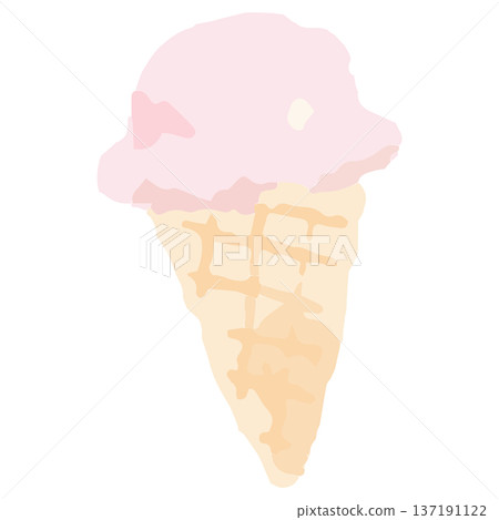 July Watercolor Illustrations for Kindergartens and Nurseries | Ice Cream July Watercolor Illustrations for Kindergartens and Nurseries | Ice Cream 137191122