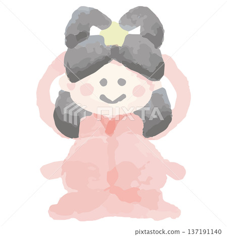 July's Easy Watercolor Illustration Series for Kindergartens and Nursery Schools | Orihime 137191140