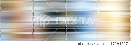 Abstract Glassmorphism UI Grid Background with Chrome Rounded Panels and Soft Pastel Blur Abstract Glassmorphism UI Grid Background with Chrome Rounded Panels and Soft Pastel Blur 137191237
