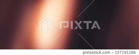 Warm Beige Light and Deep Burgundy Navy Grainy Gradient Abstract Background with Soft Diagonal Glow Texture 137191266