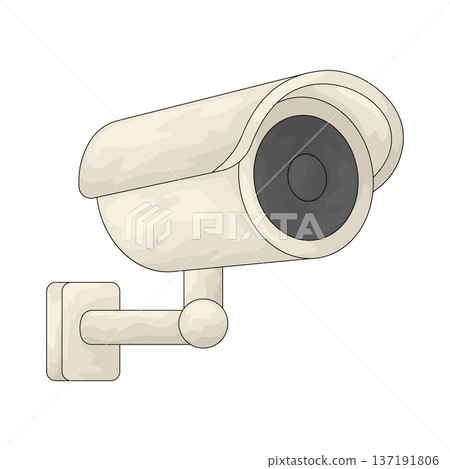 Illustration of Surveillance Camera 137191806