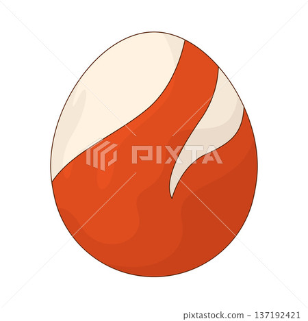 Illustration of Easter Egg Illustration of Easter Egg 137192421