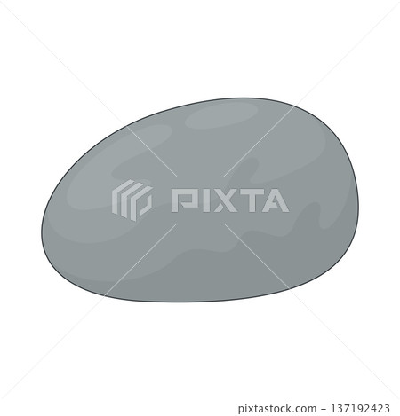 Illustration of Pebble Illustration of Pebble 137192423