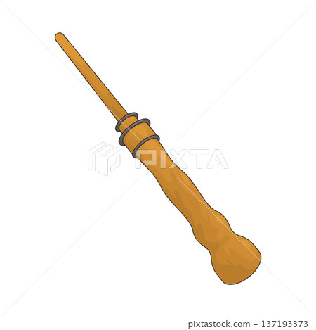 Illustration of Magic Staff 137193373