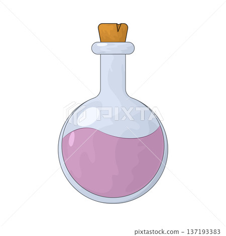 Illustration of Potion Bottle 137193383