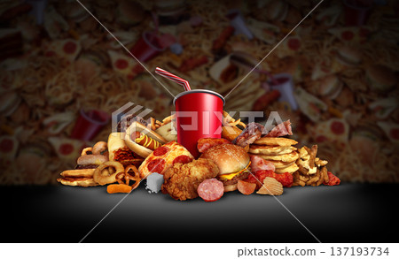 High Fat food High Fat food 137193734
